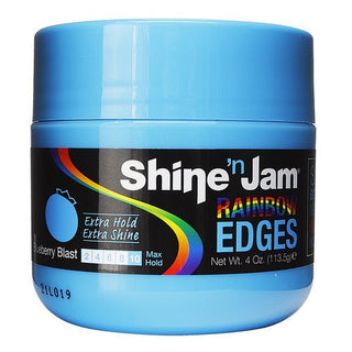 SHINE`N JAM Rainbow EDGES BLUEBERRY BLAST 4 Oz - Beautylicious Canada