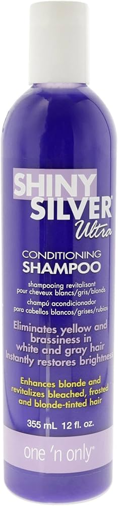 SHINY SILVER ULTRA ONE 'N ONLY CONDITIONING SHAMPOO 12OZ - Beautylicious Canada