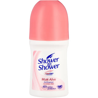 SHOWER TO SHOWER ROLL ON MUSK ALIVE 50ML - Beautylicious Canada