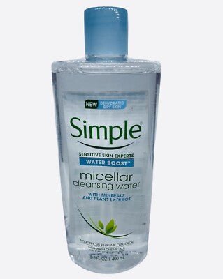 SIMPLE MICELLAR CLEANSING WATER 13.5 OZ - Beautylicious Canada
