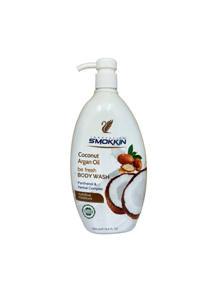 SMOKKIN COCONUT ARGAN OIL BE FRESH BODY WASH 33.8OZ - Beautylicious Canada