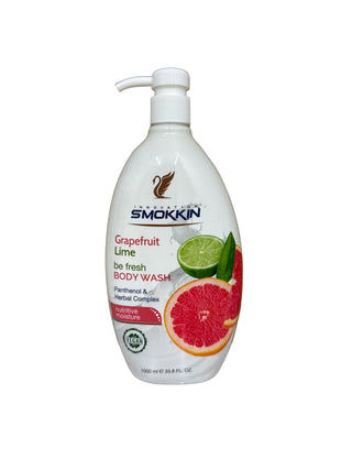 SMOKKIN GRAPEFRUIT LIME BE FRESH BODY WASH 33.8OZ - Beautylicious Canada