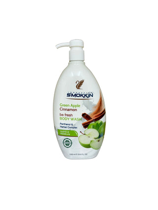 SMOKKIN GREEN APPLE CINNAMON BE FRESH BODY WASH 33.8OZ - Beautylicious Canada