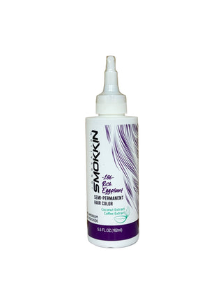 SMOKKIN SEMI - PERMANENT HAIR COLOR 186 RICH EGGPLANT 5.5OZ - Beautylicious Canada