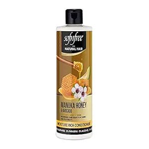 SOFNFREE MANUKA HONEY & AVOCADO CONDITIONER 11.84OZ - Beautylicious Canada