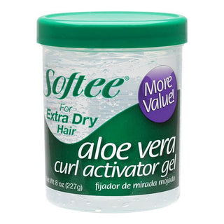 SOFTEE Aloe Vera Curl Activator Gel [Extra Dry] 8OZ - Beautylicious Canada