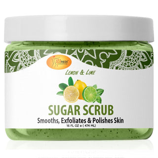 SPAREDI AROMATHERAPY LEMON & LIME SUGAR SCRUB 16OZ - Beautylicious Canada