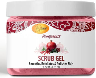 SPAREDI AROMATHERAPY POMEGRANATE SCRUB GEL 16OZ - Beautylicious Canada