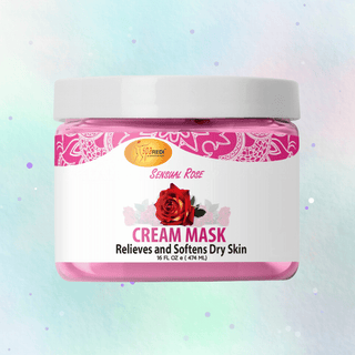 SPAREDI AROMATHERAPY SENSUAL ROSE CREAM MASK 16OZ - Beautylicious Canada