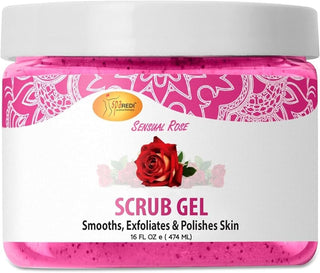 SPAREDI AROMATHERAPY SENSUAL ROSE SCRUB GEL 16OZ - Beautylicious Canada