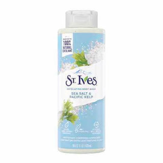ST. IVES SEA SALT & PACIFIC KELP EXFOLIATING BODY WASH 16OZ - Beautylicious Canada