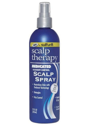 SULFUR 8 Scalp Therapy Medicated Dandruff Control Scalp Spray 12OZ - Beautylicious Canada