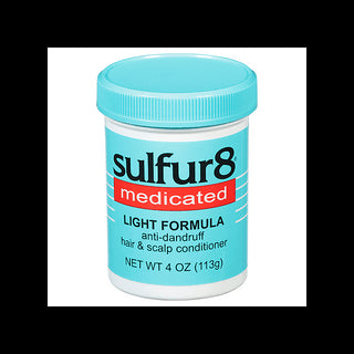 SULFUR8 MEDICATED LIGHT FORMULA ANTI-DANDRUFF HAIR & SCALP CONDITIONER 4OZ
