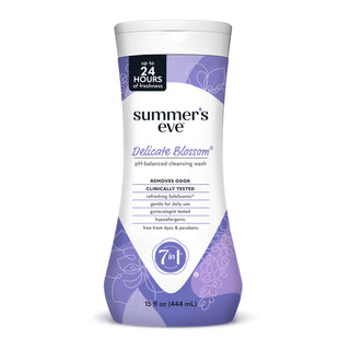 SUMMER'S EVE 5 IN 1 DELICATE BLOSSOM DAILY REFRESHING WASH 15OZ - Beautylicious Canada