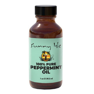 SUNNY ISLE PURE PEPPERMINT OIL 1OZ - Beautylicious Canada