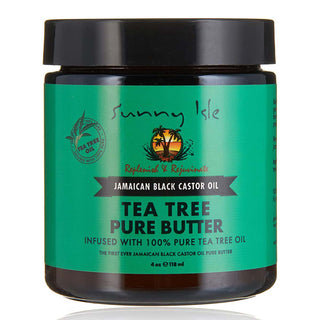 SUNNY ISLE Sunny Isle Jamaican Black Castor Oil Pure Butter with Tea Tree Oil 4OZ - Beautylicious Canada