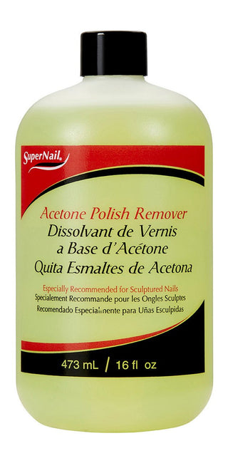 SUPER NAIL ACETONE POLISH REMOVER 16OZ - Beautylicious Canada