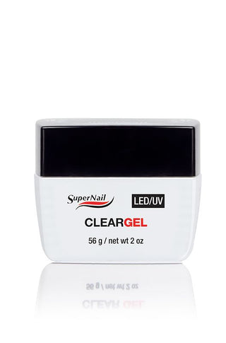 SUPER NAIL LED/UV CLEAR GEL 2OZ - Beautylicious Canada