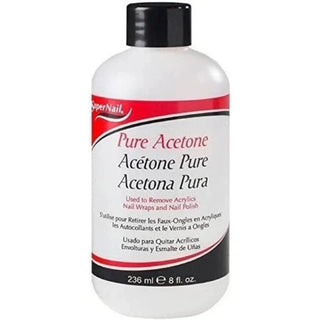 SUPER NAIL PURE ACETONE 8OZ - Beautylicious Canada