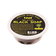 TAHA 100% NATURAL AFRICAN BLACK SOAP - LEMONGRASS 8OZ - Beautylicious Canada