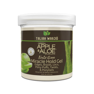 Taliah Waajid Green Apple & Aloe Nutrition Miracle Hold Gel 16oz - Beautylicious Canada