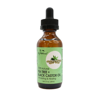 TEA TREE BLACK CASTOR OIL 2 OZ - Beautylicious Canada