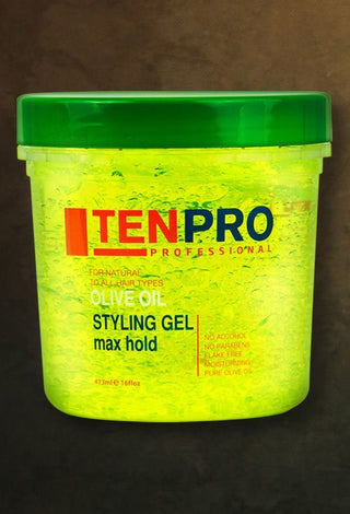 TENPRO OLIVE OIL DTYLING GEL 32 OZ - Beautylicious Canada