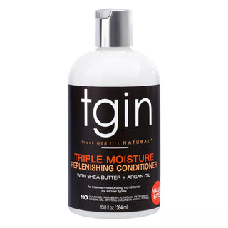 TGIN Triple Moisture Replenishing Conditioner 13oz - Beautylicious Canada