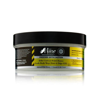THE MANE CHICE Proceed With Caution Look Both Ways Hair & Edge Gel 6OZ - Beautylicious Canada
