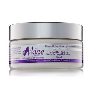 THE MANE CHOICE Heavenly Halo Herbal Hair Tonic & Soy Milk Deep Hydration Mask 8OZ - Beautylicious Canada