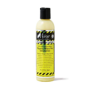 THE MANE CHOICE PROCEED WITH CAUTION SLIPPERY WHEN WET SHAMPOO 8OZ - Beautylicious Canada
