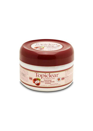 TOPICLEAR COCONUT SKIN TONE BODY CREAM 6OZ - Beautylicious Canada