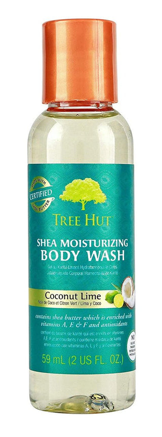 TREE HUT SHEA MOISTURIZING COCONUT LIME BODY WASH 2OZ - Beautylicious Canada