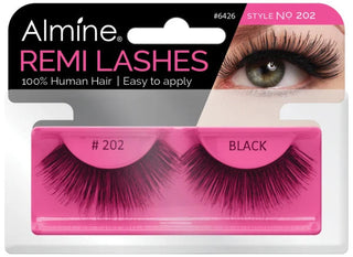 ALMINE BLACK REMI LASHES #6426