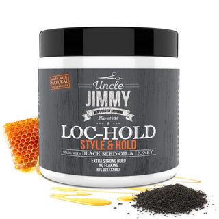 UNCLE JIMMY LOC HOLD PREMIUM HAIR STYLING POMADE/HAIR WAX 6OZ - Beautylicious Canada