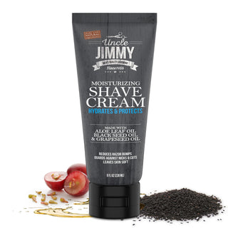 UNCLE JIMMY MOISTURIZING SHAVE CREAM 8OZ - Beautylicious Canada