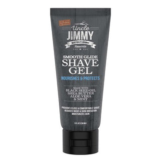 UNCLE JIMMY Smooth Glide Shave Gel 8 Oz - Beautylicious Canada