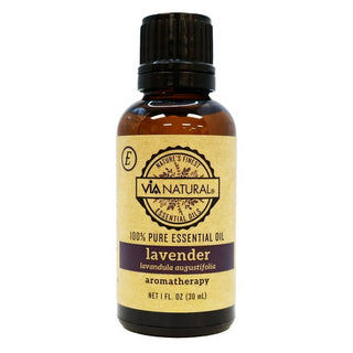 VIA NATURAL 100% PURE ESSENTIAL OIL - LAVENDER 1OZ - Beautylicious Canada