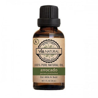 VIA NATURAL 100% PURE NATURAL OIL - AVOCADO 1OZ - Beautylicious Canada