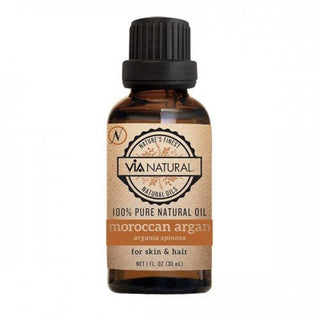 VIA NATURAL 100% PURE NATURAL OIL - MOROCCON ARGAN 1OZ - Beautylicious Canada