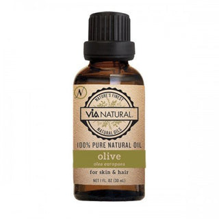 VIA NATURAL 100% PURE NATURAL OIL - OLIVE 1OZ - Beautylicious Canada