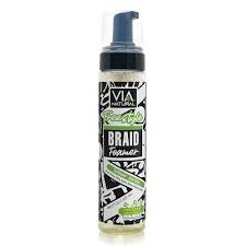VIA NATURAL FOAMER STYLING MOUSSE 8OZ - Beautylicious Canada