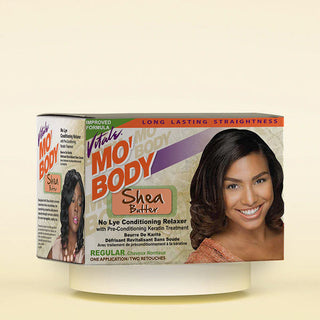 VITALS MO' BODY SHEA BUTTER NO LYE CONDITIONING RELAXER