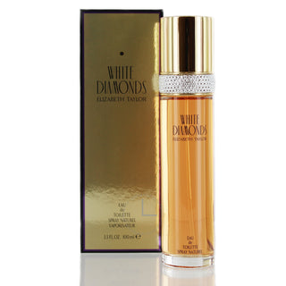WHITE DIAMONDS FOR HER BY ELIZABETH TAYLOR EAU DE TOILETTE 3.3OZ