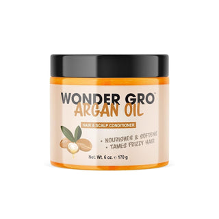 WONDER GRO ARGAN OIL HAIR & SCALP CONDITIONER 6OZ - Beautylicious Canada