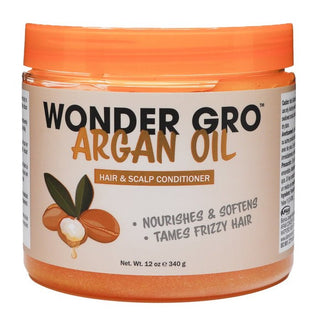 WONDER GRO HAIR & SCALP CONDITIONER ARGAN 12OZ - Beautylicious Canada